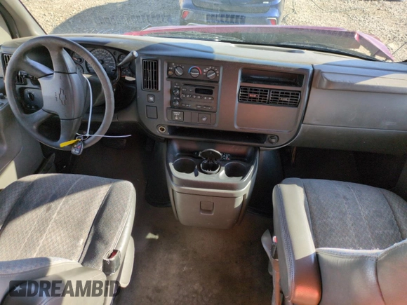 2006 Chevrolet Express Passenger с VIN 1GAHG35U361272100, выставлен на аукционе Copart как лот 80894584 с пробегом 195 675 миль миль и Списание • Salvage title. История ставок и продаж доступна на DreamBid. Изображение 8.