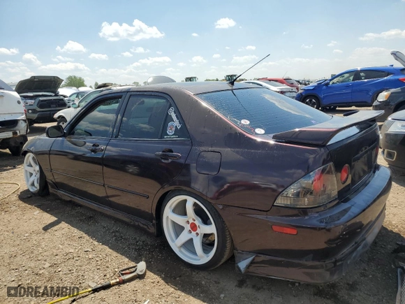 2002 Lexus IS 300 with VIN JTHBD192120057204, listed as a Copart auction lot 56220534 with 181,601 mi miles and Salvage Title. Bid and sale history available at carsss.com. Image 2.