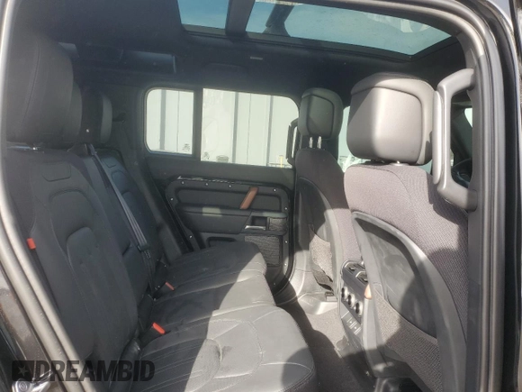 2024 Land Rover Defender X with VIN SALEXEEU0R2261987, listed as a Copart auction lot 46060625 with 5,062 mi miles and Salvage title. Bid and sale history available at DreamBid. Image 12.