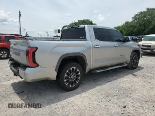 2022 Toyota Tundra Limited with VIN 5TFJA5DB6NX022223, listed as a Copart auction lot 59928295 with 66,420 mi miles and Salvage title. Bid and sale history available at DreamBid. Image 3.