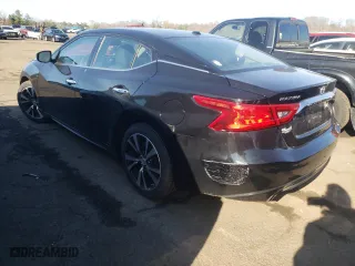 2018 Nissan Maxima S with VIN 1N4AA6AP0JC409573, listed as a Copart auction lot 51102385 with 37,647 mi miles and Salvage Title. Bid and sale history available at carsss.com. Image 2.