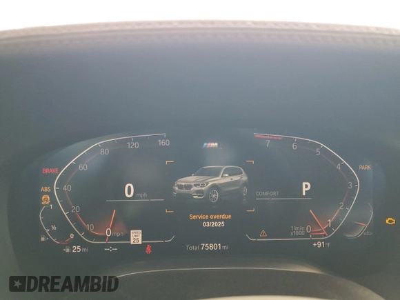 2020 BMW 7 Series 740i xDrive с VIN WBA7T4C07LGF97250, выставлен на аукционе Copart как лот 57860665 с пробегом 75 801 миль миль и Списание • Salvage title. История ставок и продаж доступна на DreamBid. Изображение 9.
