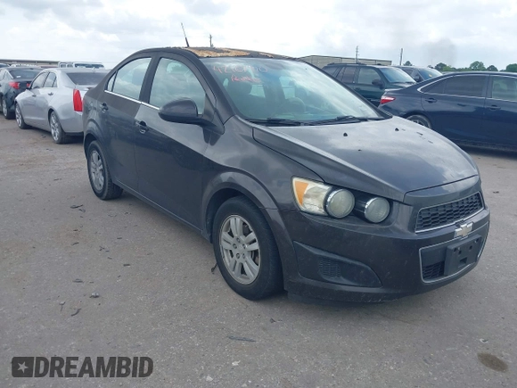 2013 Chevrolet Sonic LT with VIN 1G1JC5SH3D4255079, listed as a IAAI auction lot 42167910 with Not Provided miles and . Bid and sale history available at DreamBid. Image 1.
