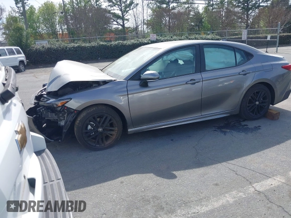 2025 Toyota Camry LE with VIN 4T1DAACK6SU565152, listed as a IAAI auction lot 41825174 with 297 mi miles and . Bid and sale history available at DreamBid. Image 2.