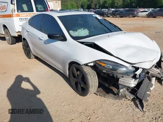 2015 Dodge Dart SXT with VIN 1C3CDFBB3FD223836, listed as a IAAI auction lot 42177797 with 109,454 mi miles and . Bid and sale history available at DreamBid. Image 1.