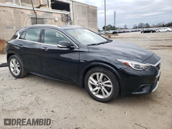 2019 Infiniti QX30 ESSENTIAL with VIN SJKCH5CP6KA007069, listed as a Copart auction lot 46171844 with 81,188 mi miles. Bid and sale history available at carsss.com. Image 4.