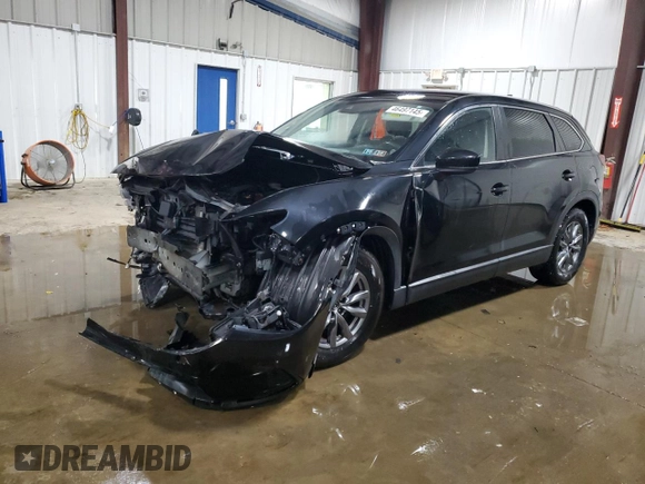 2018 Mazda CX-9 Sport z VIN JM3TCBBY3J0212998, wystawiony jako Copart lot #46497145 z przebiegiem 119 784 mil mil oraz Szkoda całkowita • Salvage title. Historia ofert i sprzedaży dostępna na DreamBid. Obrazek 1.