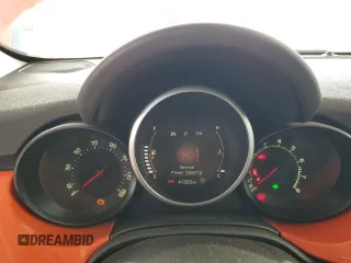 2016 FIAT 500X Lounge with VIN ZFBCFXDT7GP351730, listed as a Copart auction lot 58398785 with 41,322 mi miles and Salvage title. Bid and sale history available at DreamBid. Image 9.