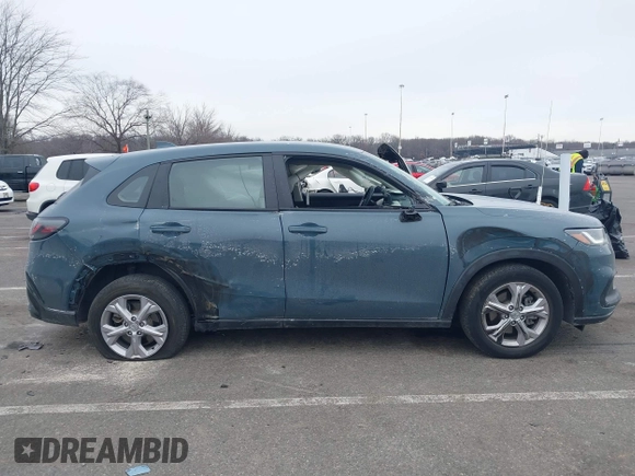 2024 Honda HR-V LX with VIN 3CZRZ2H34RM725791, listed as a IAAI auction lot 41342535 with 18,408 mi miles and . Bid and sale history available at DreamBid. Image 13.