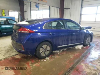 2021 Hyundai Ioniq SE with VIN KMHC75LC3MU255554, listed as a Copart auction lot 41399685 with 64,149 mi miles and Salvage Title. Bid and sale history available at DreamBid. Image 3.