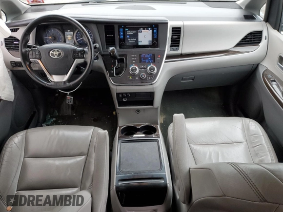 2015 Toyota Sienna Limited with VIN 5TDDK3DC5FS118715, listed as a Copart auction lot 55957215 with 133,500 mi miles and Salvage title. Bid and sale history available at DreamBid. Image 8.