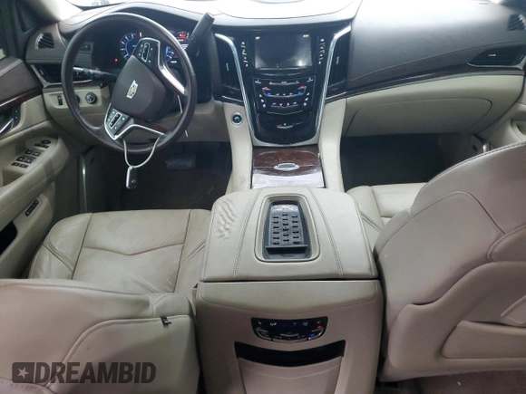 2016 Cadillac Escalade ESV Premium Collection with VIN 1GYS4JKJ0GR227326, listed as a Copart auction lot 51235985 with 132,327 mi miles and Salvage title. Bid and sale history available at DreamBid. Image 8.