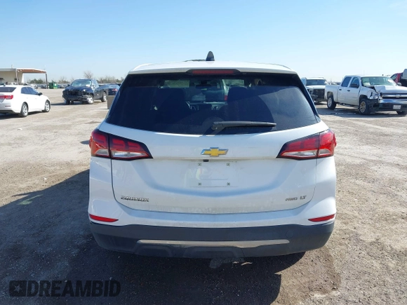 2023 Chevrolet Equinox LT with VIN 3GNAXUEGXPS210421, listed as a IAAI auction lot 41789846 with 36,841 mi miles and . Bid and sale history available at DreamBid. Image 16.