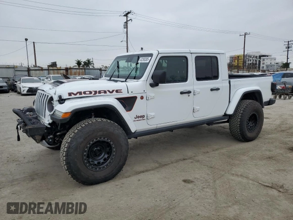 2021 Jeep Gladiator Mojave z VIN 1C6JJTEG7ML581050, wystawiony jako Copart lot #53290385 z przebiegiem 36 024 mil mil oraz Szkoda całkowita • Salvage title. Historia ofert i sprzedaży dostępna na DreamBid. Obrazek 1.