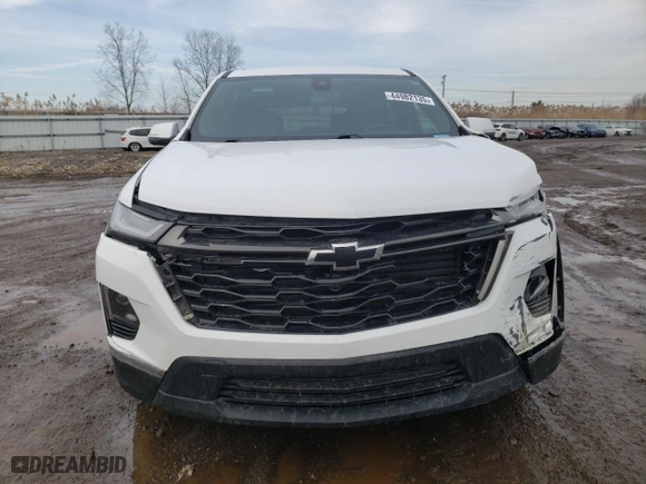 2022 Chevrolet Traverse RS with VIN 1GNERJKW4NJ185083, listed as a Copart auction lot 44982135 with 78,137 mi miles and Salvage Title. Bid and sale history available at carsss.com. Image 5.