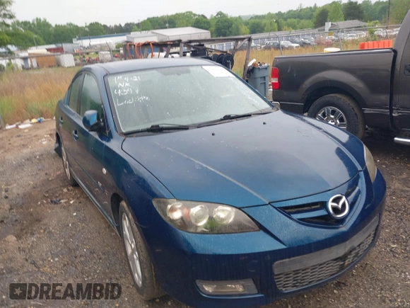 2007 Mazda 3 s Touring with VIN JM1BK323171682628, listed as a IAAI auction lot 42084597 with 172,047 mi miles. Bid and sale history available at carsss.com. Image 1.