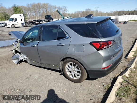 2023 Chevrolet Equinox LT with VIN 3GNAXKEG9PL188815, listed as a Copart auction lot 51748155 with 36,717 mi miles and Non Repairable. Bid and sale history available at carsss.com. Image 2.