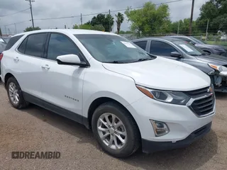 2020 Chevrolet Equinox LT z VIN 2GNAXKEV6L6181883, wystawiony jako IAAI lot #42177527 z przebiegiem 120 994 mil mil oraz . Historia ofert i sprzedaży dostępna na DreamBid. Obrazek 1.