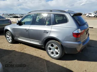 2010 BMW X3 xDrive30i with VIN WBXPC9C4XAWJ33035, listed as a Copart auction lot 50515595 with 161,740 mi miles and Clean Title. Bid and sale history available at carsss.com. Image 2.