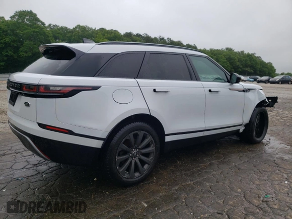 2018 Land Rover Range Rover Velar R-Dynamic SE with VIN SALYL2RX4JA742167, listed as a Copart auction lot 58308845 with 72,304 mi miles and Salvage title. Bid and sale history available at DreamBid. Image 3.