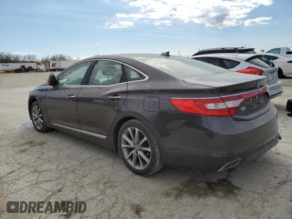 2015 Hyundai Azera with VIN KMHFG4JG0FA495369, listed as a Copart auction lot 50450185 with 126,259 mi miles and Clean title. Bid and sale history available at DreamBid. Image 2.