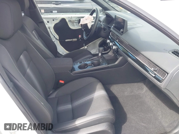 2025 Honda Civic Sport with VIN 2HGFE2F53SH547032, listed as a IAAI auction lot 41894215 with 6,438 mi miles and . Bid and sale history available at DreamBid. Image 5.