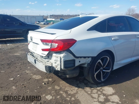 2020 Honda Accord Sport with VIN 1HGCV1F38LA136723, listed as a IAAI auction lot 41853774 with 202,377 mi miles and . Bid and sale history available at DreamBid. Image 18.