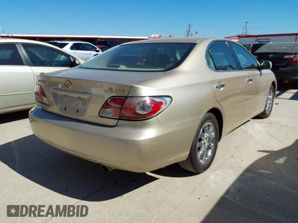 2004 Lexus ES 350 with VIN JTHBA30G145043158, listed as a IAAI auction lot 41848952 with 175,715 mi miles and . Bid and sale history available at DreamBid. Image 4.