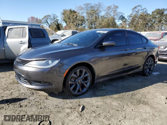 2015 Chrysler 200 S with VIN 1C3CCCDG2FN636478, listed as a Copart auction lot 76917804 with 150,752 mi miles and Non Repairable. Bid and sale history available at carsss.com. Image 1.
