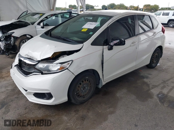 2018 Honda Fit LX with VIN 3HGGK5H49JM734620, listed as a IAAI auction lot 41984212 with 106,427 mi miles. Bid and sale history available at carsss.com. Image 2.
