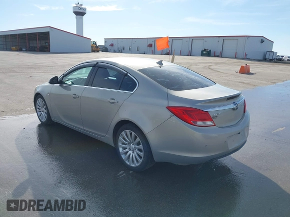 2011 Buick Regal CXL RL3 with VIN W04GR5ECXB1060671, listed as a IAAI auction lot 41722174 with 227,110 mi miles. Bid and sale history available at carsss.com. Image 3.
