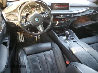 2018 BMW X6 xDrive50i with VIN 5UXKU6C52J0W38970, listed as a Copart auction lot 47597375 with 76,538 mi miles and Salvage Title. Bid and sale history available at carsss.com. Image 8.