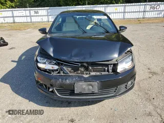 2012 Volkswagen Eos Komfort with VIN WVWBW7AH0CV001922, listed as a Copart auction lot 54378035 with 95,960 mi miles and Salvage Title. Bid and sale history available at DreamBid. Image 5.