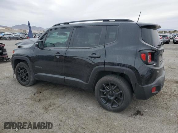 2020 Jeep Renegade Altitude with VIN ZACNJABBXLPL31137, listed as a Copart auction lot 49478765 with 37,693 mi miles and Salvage Title. Bid and sale history available at DreamBid. Image 2.