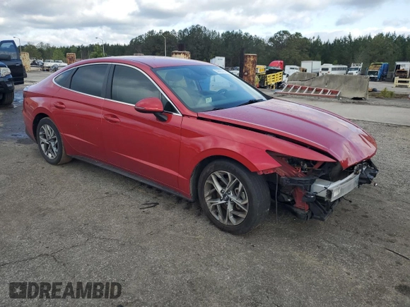 2020 Hyundai Sonata SEL z VIN 5NPEL4JA8LH036859, wystawiony jako Copart lot #50683165 z przebiegiem 165 055 mil mil oraz Szkoda całkowita • Salvage title. Historia ofert i sprzedaży dostępna na DreamBid. Obrazek 4.