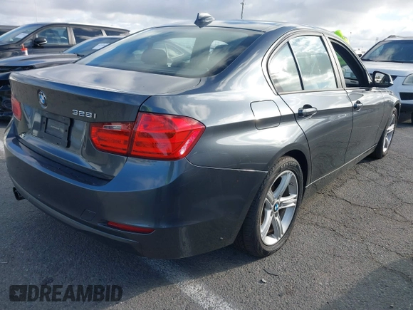 2012 BMW 3 Series 328i with VIN WBA3A5G54CNP17918, listed as a IAAI auction lot 41736136 with 96,913 mi miles and . Bid and sale history available at carsss.com. Image 4.