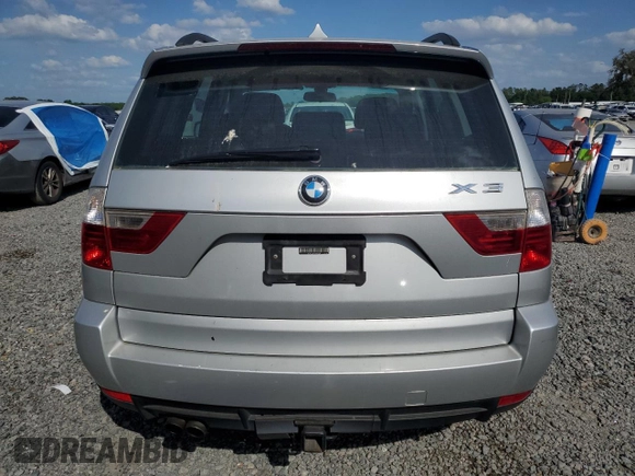 2009 BMW X3 xDrive30i with VIN WBXPC93459WJ27056, listed as a Copart auction lot 50306355 with 147,465 mi miles and Clean Title. Bid and sale history available at carsss.com. Image 6.