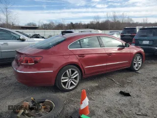 2014 Volkswagen CC Lux with VIN WVWRP7AN4EE505619, listed as a Copart auction lot 46588705 with 105,965 mi miles and Clean Title. Bid and sale history available at carsss.com. Image 3.