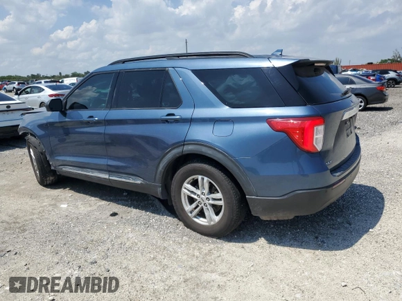 2020 Ford Explorer XLT with VIN 1FMSK7DH2LGB63641, listed as a Copart auction lot 50456645 with 55,147 mi miles and Non Repairable. Bid and sale history available at carsss.com. Image 2.