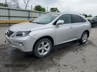 2015 Lexus RX 350 with VIN 2T2BK1BA0FC284190, listed as a Copart auction lot 53527925 with 109,436 mi miles and Salvage Title. Bid and sale history available at DreamBid. Image 1.