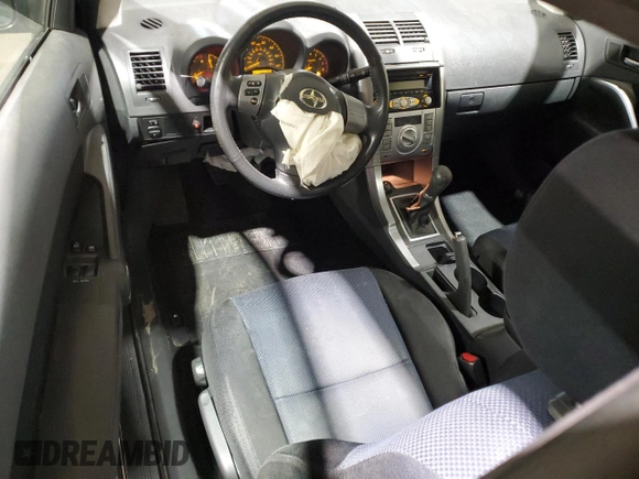 2007 Scion tC Spec with VIN JTKDE177170150763, listed as a Copart auction lot 86141794 with 124,259 mi miles and Salvage Title. Bid and sale history available at carsss.com. Image 8.