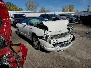 2002 Ford Thunderbird Hardtop Premium with VIN 1FAHP60A22Y129085, listed as a Copart auction lot 76359874 with Not Provided miles and Non Repairable. Bid and sale history available at DreamBid. Image 10.