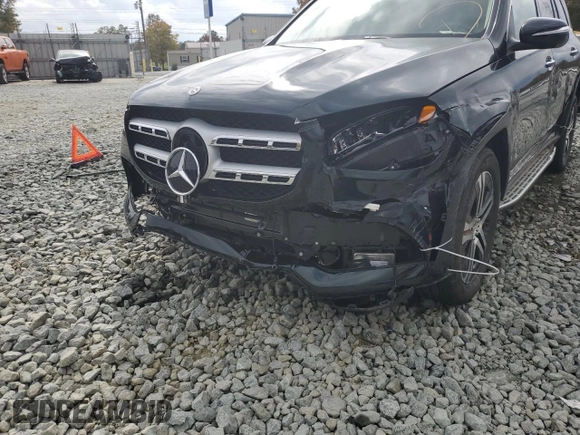 2020 Mercedes-Benz GLS with VIN 4JGFF5KE5LA141235, listed as a Copart auction lot 63259642 with 44,230 mi miles. Bid and sale history available at carsss.com. Image 9.