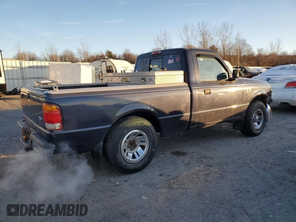 1999 Ford Ranger XL with VIN 1FTYR10V9XPB40222, listed as a Copart auction lot 86369544 with 123,656 mi miles and Clean Title. Bid and sale history available at carsss.com. Image 3.