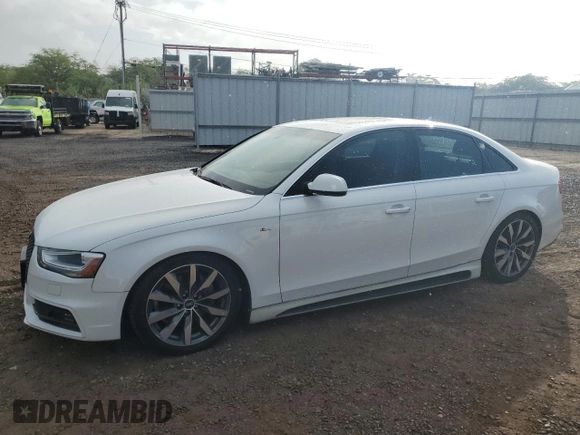 2014 Audi A4 Premium Plus with VIN WAUFFAFL8EN014333, listed as a Copart auction lot 48435875 with 73,756 mi miles and Clean Title. Bid and sale history available at carsss.com. Image 1.
