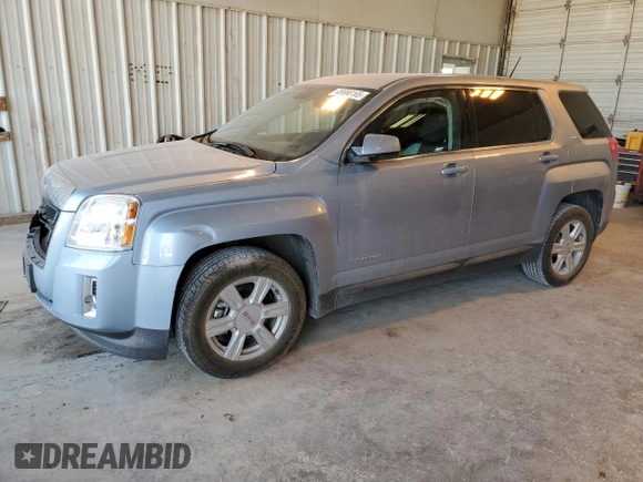 2014 GMC Terrain SLE with VIN 2GKALMEK0E6173792, listed as a Copart auction lot 45666165 with 43,169 mi miles and Salvage Title. Bid and sale history available at DreamBid. Image 1.