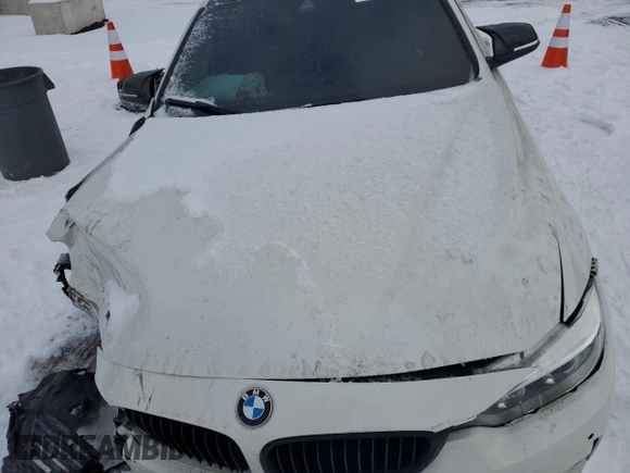 2015 BMW 4 Series 435i xDrive with VIN WBA4B3C58FGV48717, listed as a Copart auction lot 87610535 with 134,623 mi miles and Salvage Title. Bid and sale history available at DreamBid. Image 11.