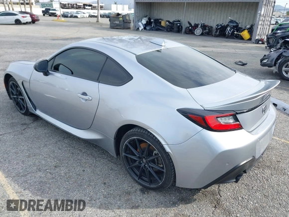 2023 Toyota GR86 Premium with VIN JF1ZNBF15P8758485, listed as a IAAI auction lot 41611885 with 22,693 mi miles. Bid and sale history available at carsss.com. Image 3.