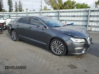 2019 Lincoln MKZ Reserve I with VIN 3LN6L5C93KR628108, listed as a Copart auction lot 49328825 with 32,319 mi miles and Salvage title. Bid and sale history available at DreamBid. Image 4.