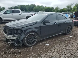 2016 Mercedes-Benz CLA 250 z VIN WDDSJ4GB3GN368681, wystawiony jako Copart lot #59261285 z przebiegiem 97 910 mil mil oraz Szkoda całkowita • Salvage title. Historia ofert i sprzedaży dostępna na DreamBid. Obrazek 1.